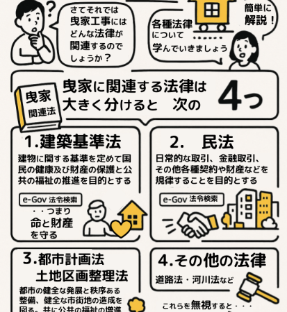 曳家　法律　民法　土地区画整理法